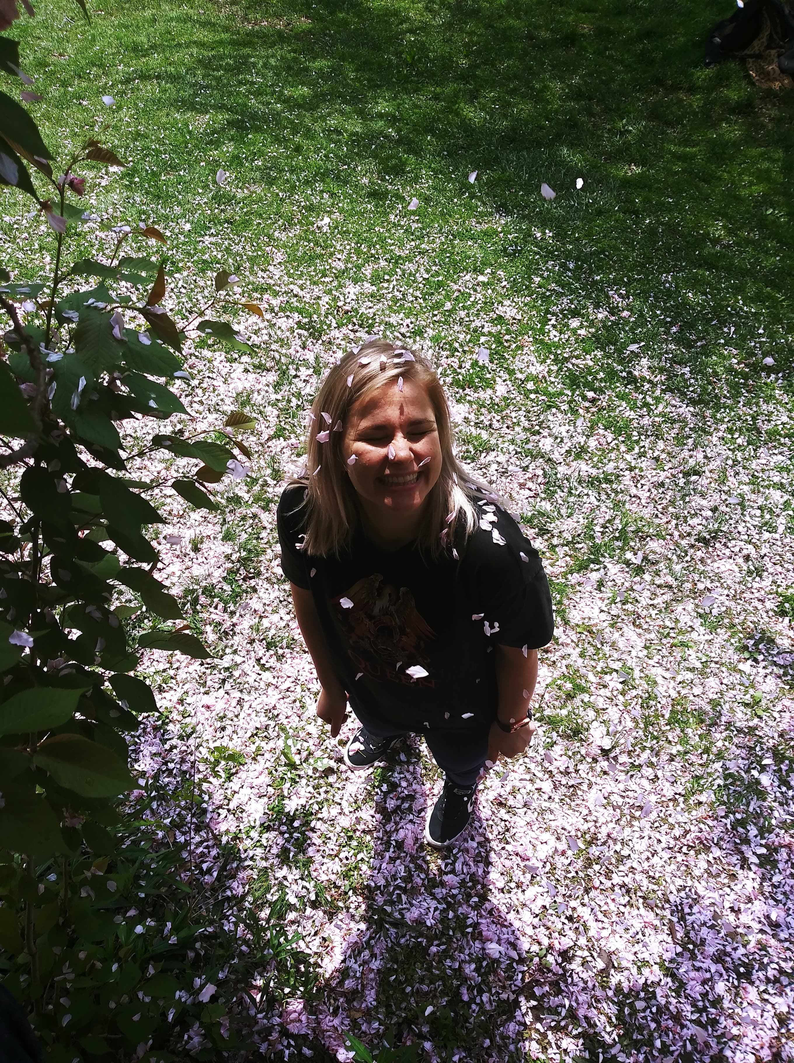 Sandra in Central Park, during DAM New York Conference 2019.